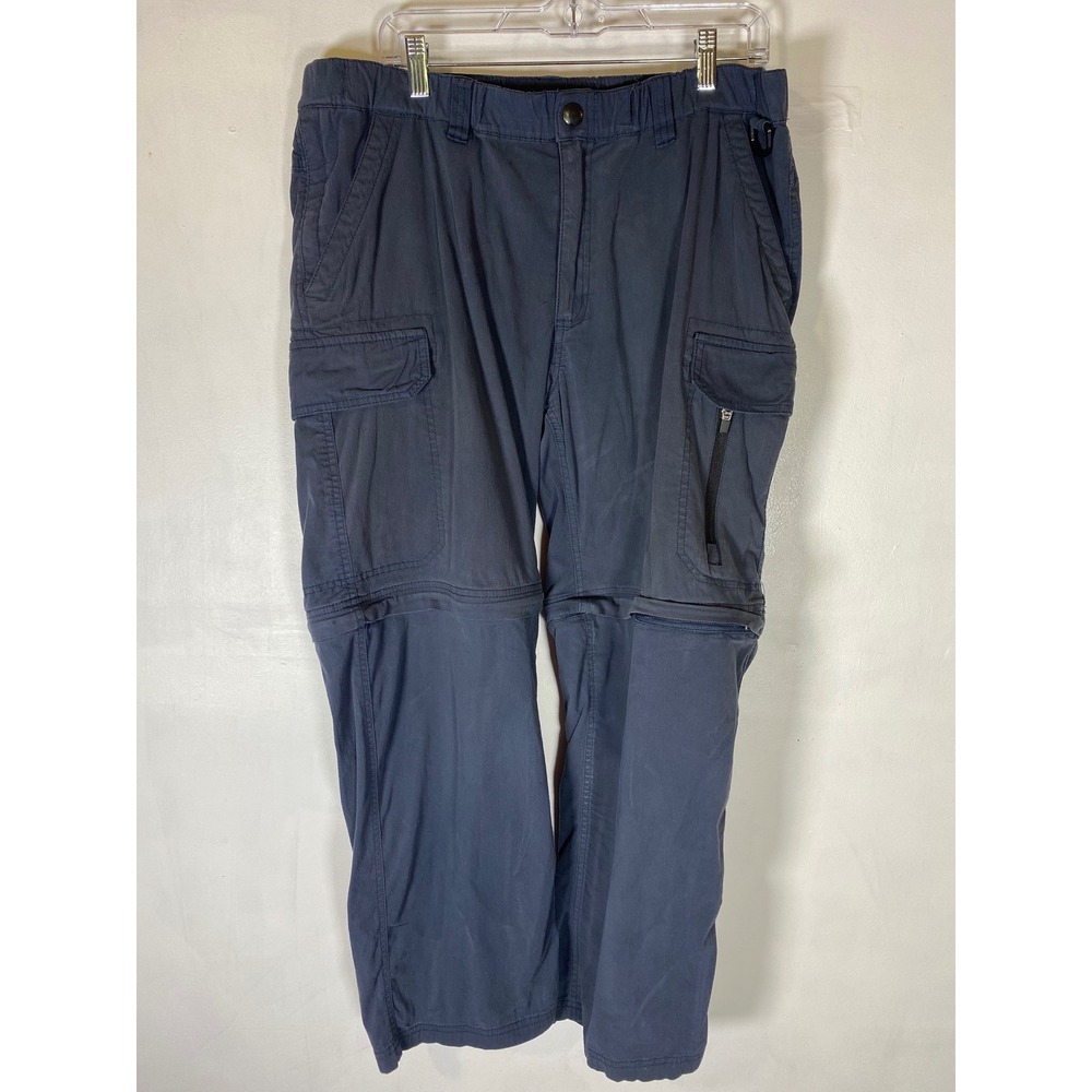 BC Clothing Convertible Zip Off Cargo Hiking Pants XXL x 30 Outdoor Y2K